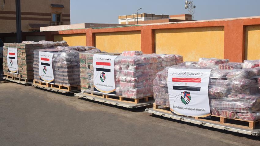 الرئيس عبد الفتاح السيسي يوجه بإرسال مساعدات لدولة جنوب السودان  8-11-2021
