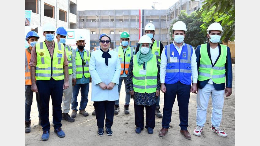 The First Lady Expresses Pleasure Visiting the people of Shamma village in Ashmoun