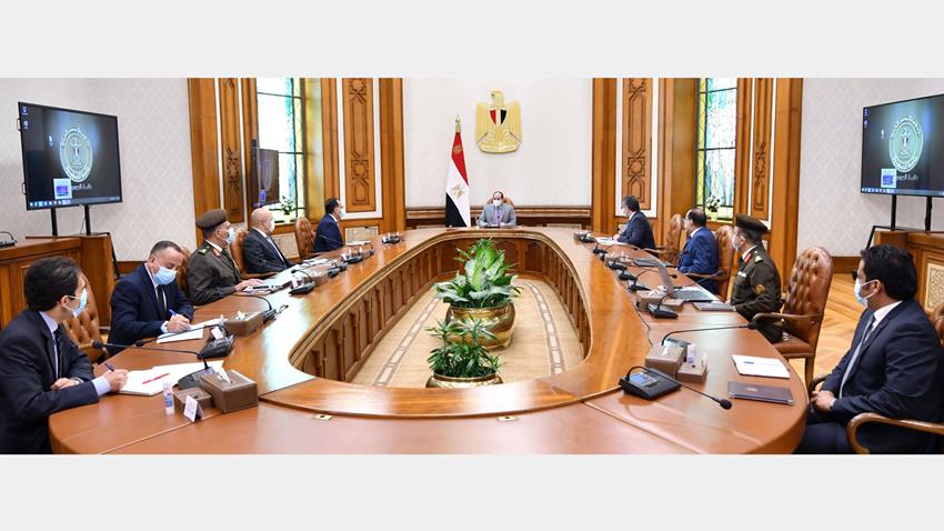 الرئيس عبد الفتاح السيسي يتابع الموقف التنفيذي لمشروع المتحف المصري الكبير