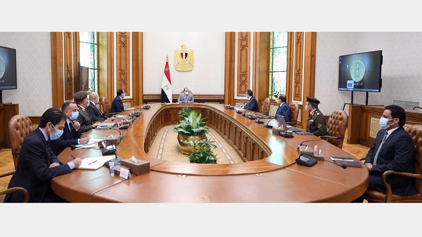 الرئيس عبد الفتاح السيسي يتابع الموقف التنفيذي لمشروع المتحف المصري الكبير