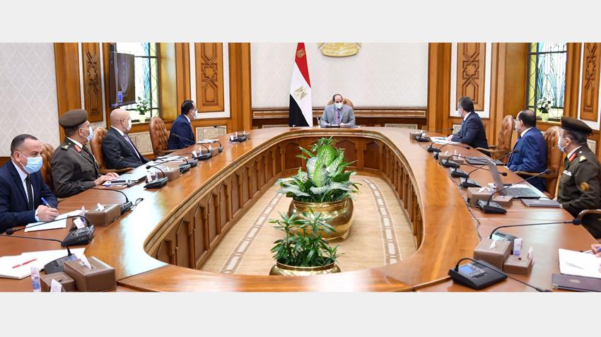 الرئيس عبد الفتاح السيسي يتابع الموقف التنفيذي لمشروع المتحف المصري الكبير