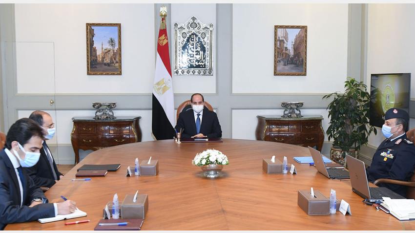 الرئيس عبد الفتاح السيسي يتابع الموقف التنفيذي للمشروع القومي مستقبل مصر 17/11/2021