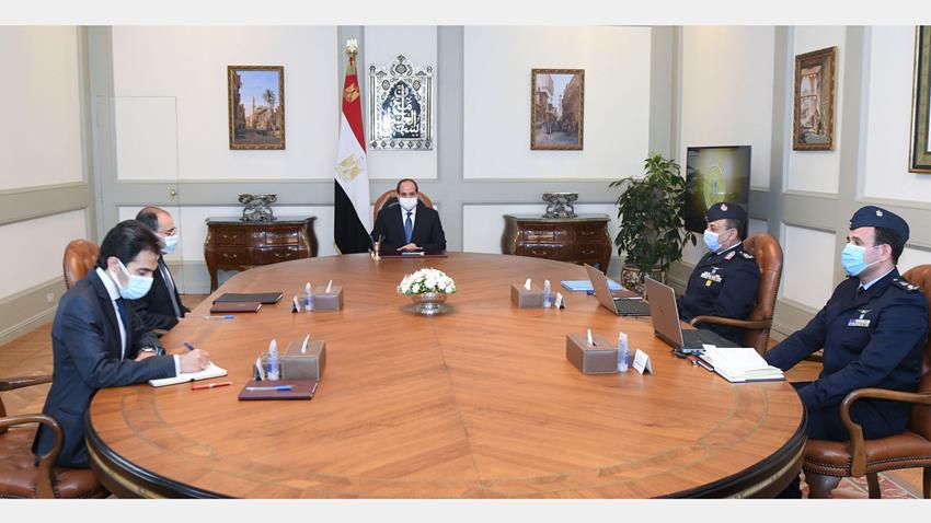 الرئيس عبد الفتاح السيسي يتابع الموقف التنفيذي للمشروع القومي مستقبل مصر 17/11/2021