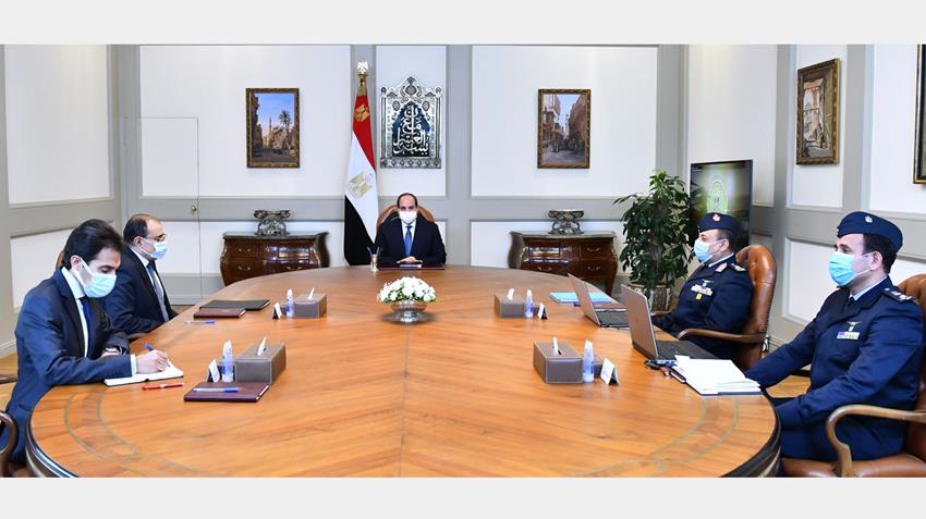 الرئيس عبد الفتاح السيسي يتابع الموقف التنفيذي للمشروع القومي مستقبل مصر 17/11/2021