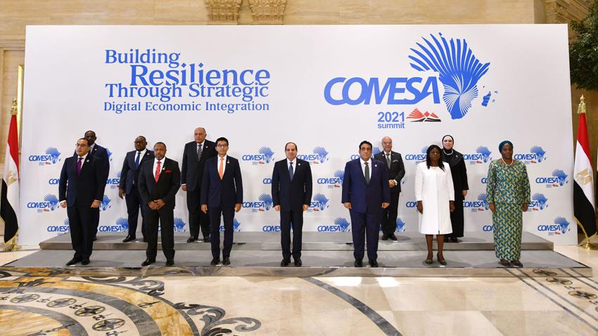 الرئيس عبد الفتاح السيسي يترأس اليوم قمة السوق المشتركة لدول شرق وجنوب القارة الافريقية "الكوميسا" 23/11/2021