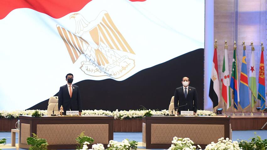 الرئيس عبد الفتاح السيسي يترأس  قمة السوق المشتركة لدول شرق وجنوب القارة الافريقية "الكوميسا" 23/11/2021
