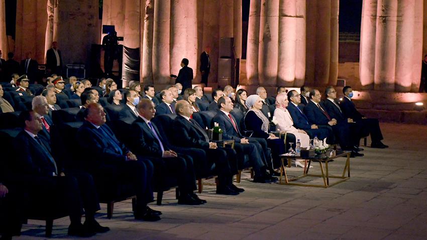 احتفالية افتتاح طريق الكباش 25-11-2021