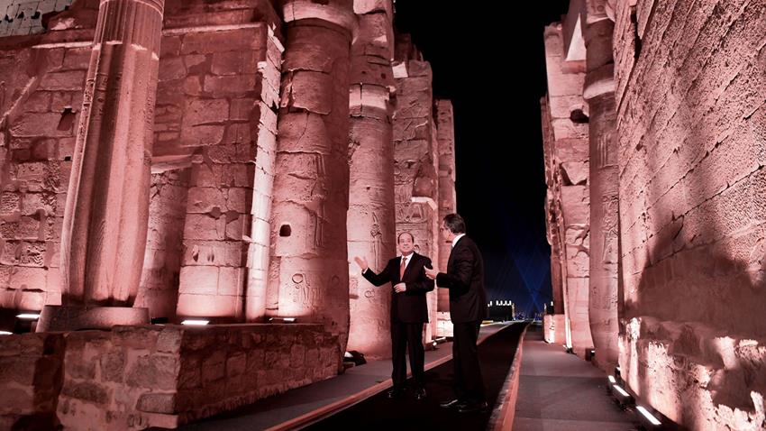 احتفالية افتتاح طريق الكباش 25-11-2021