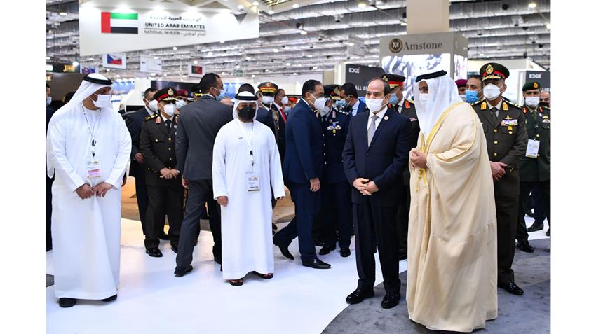 الرئيس عبد الفتاح السيسي يفتتح معرض مصر الدولي للصناعات العسكرية والدفاعية إيديكس 2021 29-11-2021