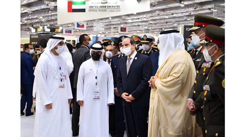 الرئيس عبد الفتاح السيسي يفتتح معرض مصر الدولي للصناعات العسكرية والدفاعية إيديكس 2021 29-11-2021