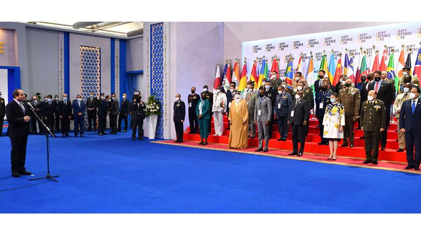 الرئيس عبد الفتاح السيسي يفتتح معرض مصر الدولي للصناعات العسكرية والدفاعية إيديكس 2021 29-11-2021
