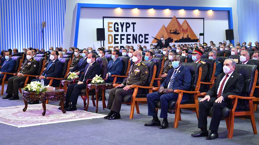 الرئيس عبد الفتاح السيسي يفتتح معرض مصر الدولي للصناعات العسكرية والدفاعية إيديكس 2021 29-11-2021