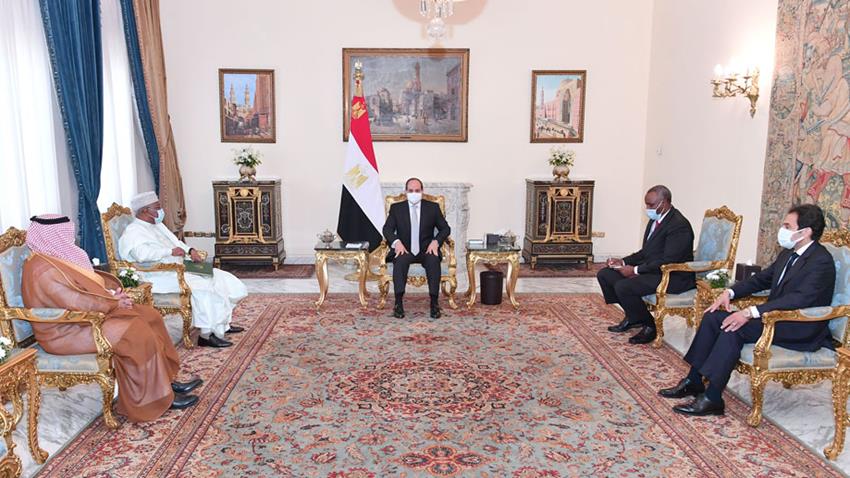 President El-Sisi Meets the Secretary-General of Organization of Islamic Cooperation