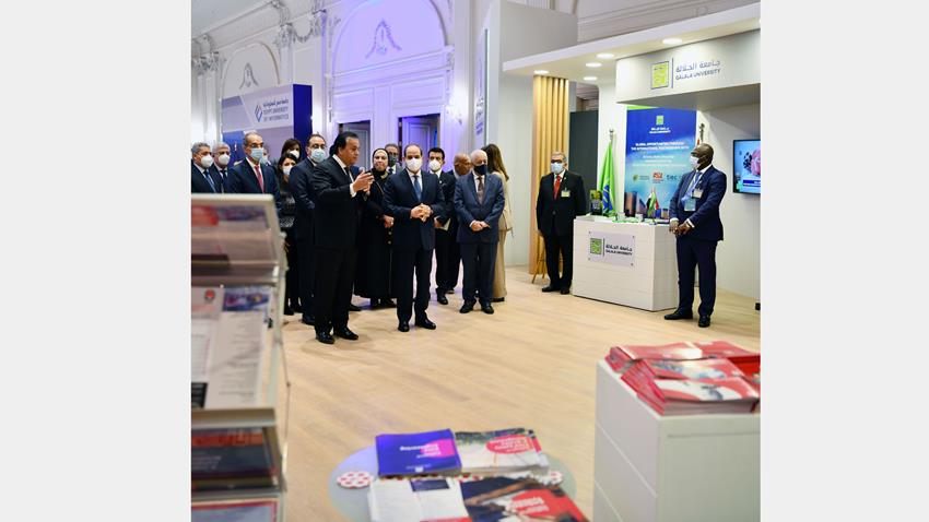 الرئيس عبد الفتاح السيسي يشهد المنتدى العالمي للتعليم العالي والبحث العلمي ومؤتمر منظمة الإيسيسكو‎8-12-2021