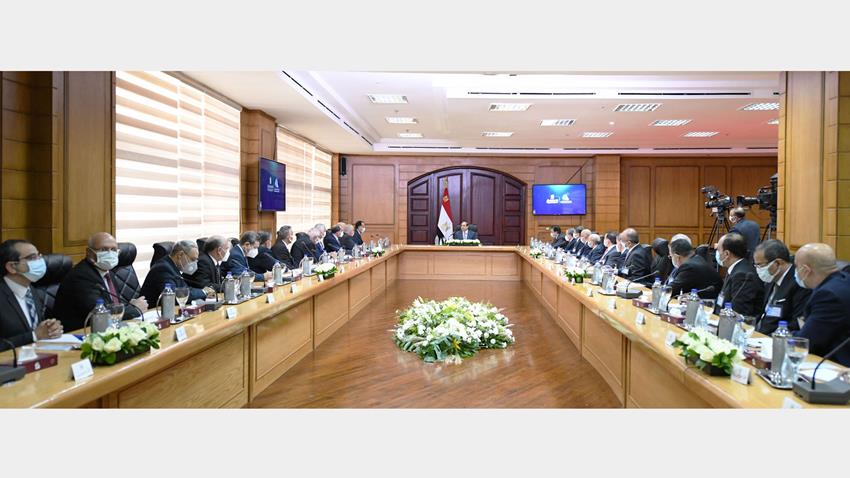 الرئيس عبد الفتاح السيسي يجتمع بالمجلس الأعلى للجامعات بمقر جامعة كفر الشيخ 14/12/2021