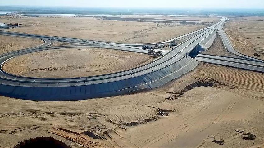 افتتاح محور قوص على النيل بمحافظة قنا