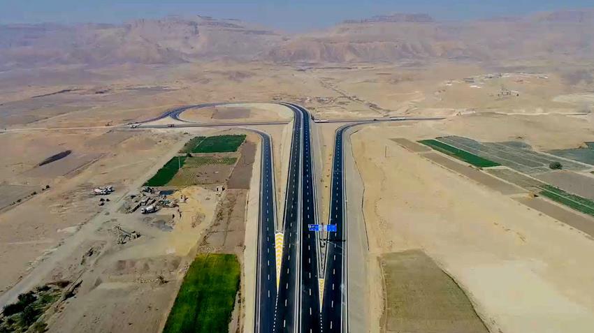 افتتاح محور قوص على النيل بمحافظة قنا