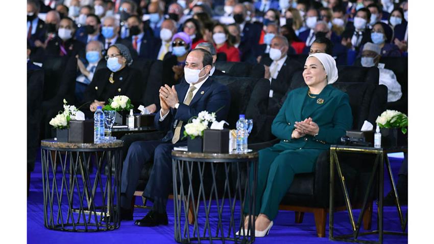 الرئيس عبد الفتاح السيسي يشهد افتتاح فعاليات النسخة الرابعة من منتدى شباب العالم 10/1/2022