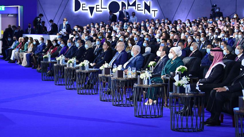 الرئيس عبد الفتاح السيسي يشهد افتتاح فعاليات النسخة الرابعة من منتدى شباب العالم 10/1/2022