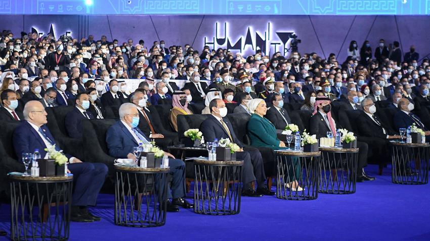 الرئيس عبد الفتاح السيسي يشهد افتتاح فعاليات النسخة الرابعة من منتدى شباب العالم 10/1/2022