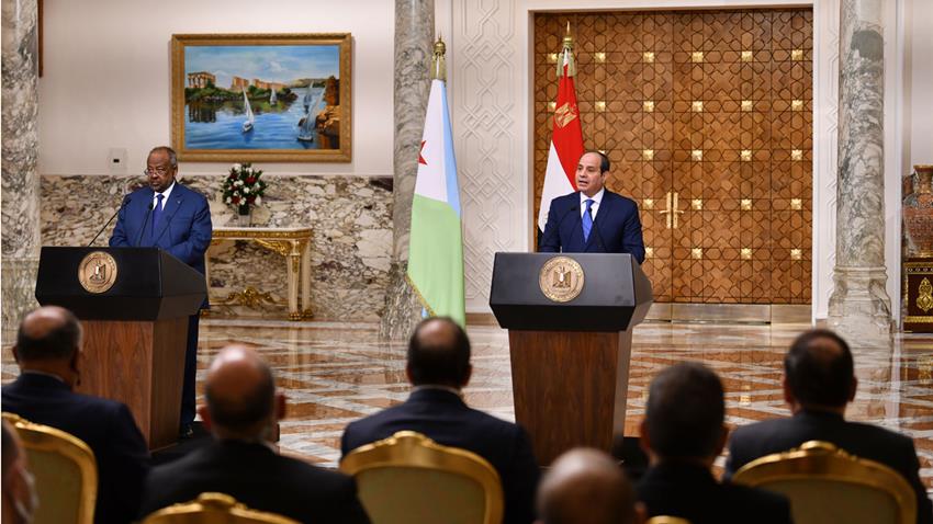 President El-Sisi's Speech at the Joint Press Conference with President of Djibouti