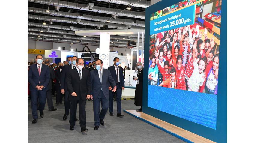 الرئيس عبد الفتاح السيسي يفتتح مؤتمر ومعرض مصر الدولي للبترول إيجبس ٢٠٢٢ 14-2-2022