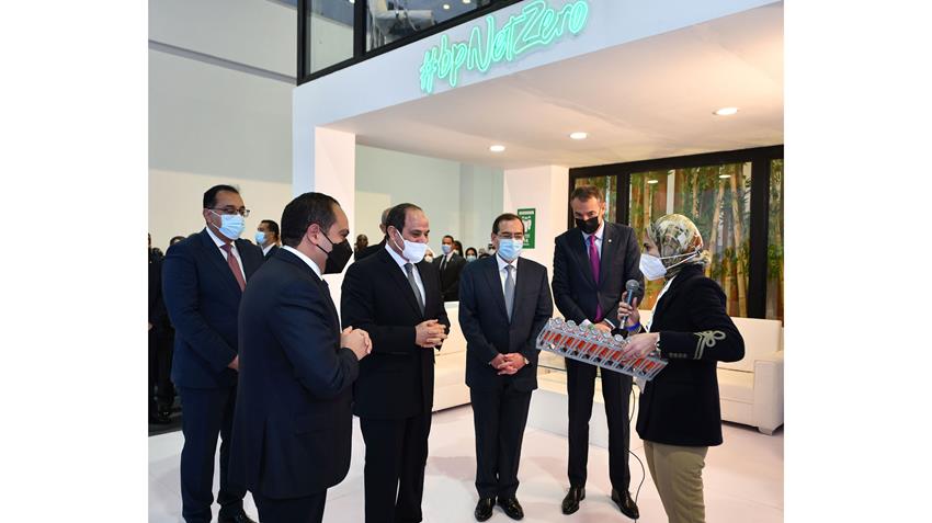 الرئيس عبد الفتاح السيسي يفتتح مؤتمر ومعرض مصر الدولي للبترول إيجبس ٢٠٢٢ 14-2-2022