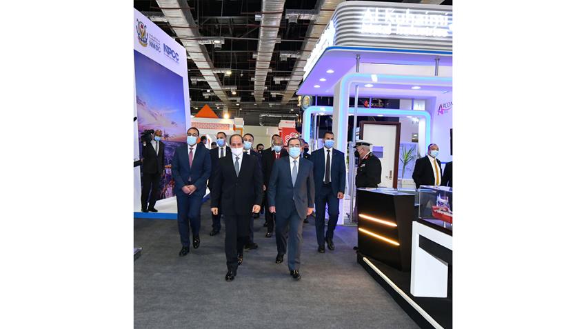 الرئيس عبد الفتاح السيسي يفتتح مؤتمر ومعرض مصر الدولي للبترول إيجبس ٢٠٢٢ 14-2-2022