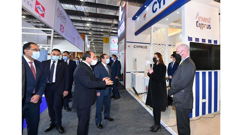 الرئيس عبد الفتاح السيسي يفتتح مؤتمر ومعرض مصر الدولي للبترول إيجبس ٢٠٢٢ 14-2-2022