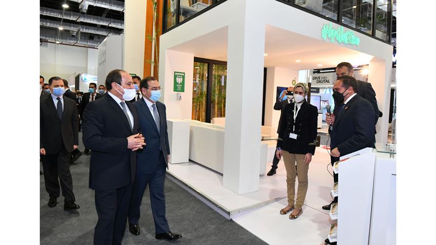 الرئيس عبد الفتاح السيسي يفتتح مؤتمر ومعرض مصر الدولي للبترول إيجبس ٢٠٢٢ 14-2-2022