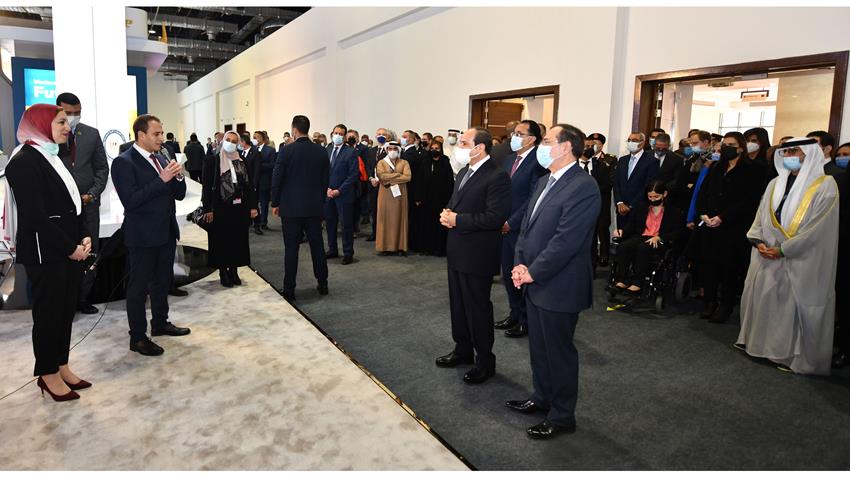 الرئيس عبد الفتاح السيسي يفتتح مؤتمر ومعرض مصر الدولي للبترول إيجبس ٢٠٢٢ 14-2-2022