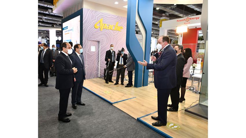 الرئيس عبد الفتاح السيسي يفتتح مؤتمر ومعرض مصر الدولي للبترول إيجبس ٢٠٢٢ 14-2-2022