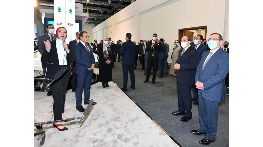 الرئيس عبد الفتاح السيسي يفتتح مؤتمر ومعرض مصر الدولي للبترول إيجبس ٢٠٢٢ 14-2-2022