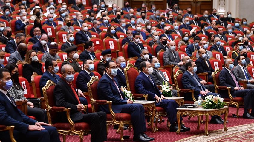 الرئيس عبد الفتاح السيسي يفتتح مؤتمر ومعرض مصر الدولي للبترول إيجبس ٢٠٢٢ 14-2-2022