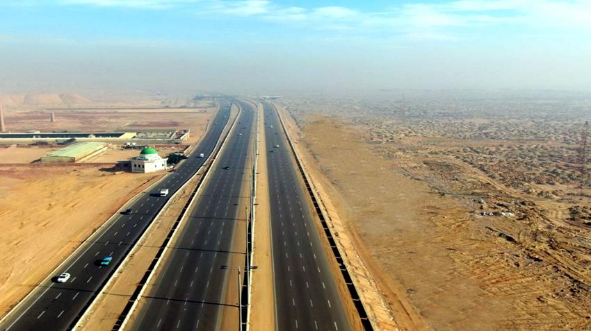 تطوير طريق الجيزة / الفيوم