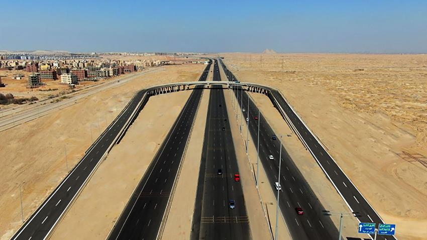 تطوير طريق الجيزة / الفيوم