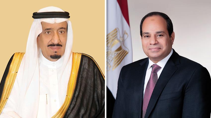 بيان مشترك بمناسبة زيارة السيد الرئيس عبد الفتاح السيسي للملكة العربية السعودية 8-03-2022