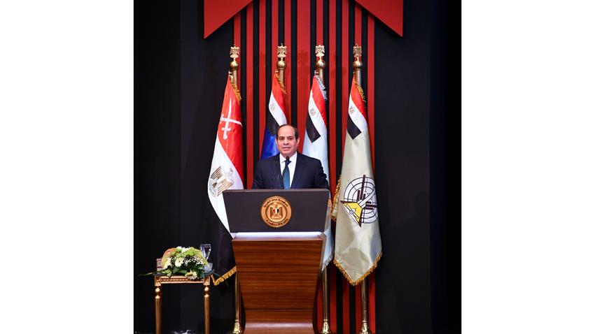 كلمة الرئيس عبد الفتاح السيسي خلال الندوة التثقيفية الـ 35 للقوات المسلحة بمناسبة يوم الشهيد 9/3/2022