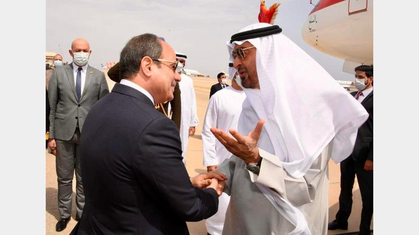 الرئيس عبد الفتاح السيسي يستقبل ولي عهد أبو ظبي 21-3-2022