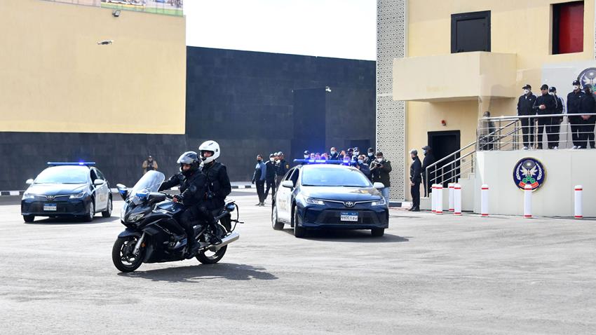 الرئيس عبد الفتاح السيسي يقوم بزيارة تفقديـة لمقـر أكاديميـة الشـرطة24/3/2022
