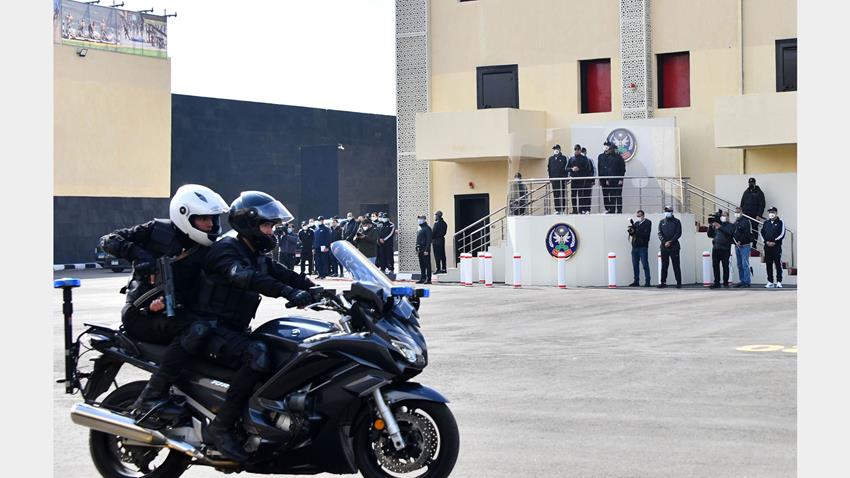 الرئيس عبد الفتاح السيسي يقوم بزيارة تفقديـة لمقـر أكاديميـة الشـرطة24/3/2022