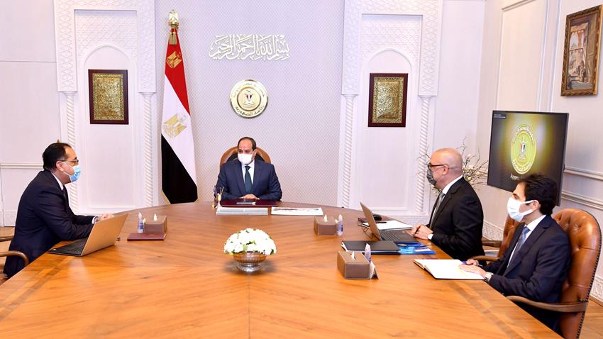 الرئيس عبد الفتاح السيسي يتابع الموقف التنفيذي لمشروعات مبادرة حياة كريمة