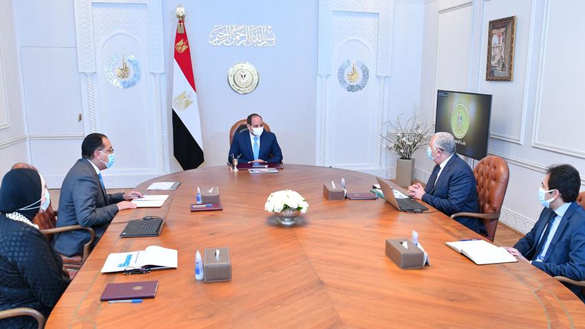 President El-Sisi Follows up on Egypt’s Agricultural Export System