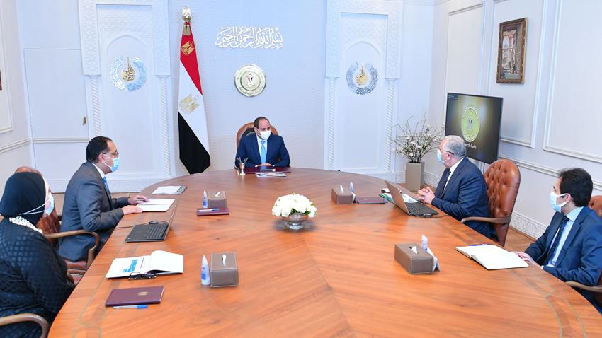 الرئيس عبد الفتاح السيسي يتابع منظومة الصادرات الزراعية المصرية