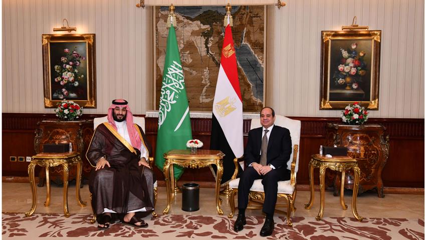 الرئيس عبد الفتاح السيسي يستقبل ولي عهد المملكة العربية السعودية 20-06-2022