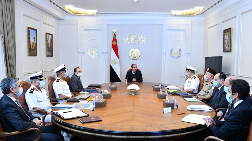 الرئيس عبد الفتاح السيسي يتابع مشروعات تطوير وحماية الشواطئ بمدينة الإسكندرية والساحل الشمالي 23/6/2022
