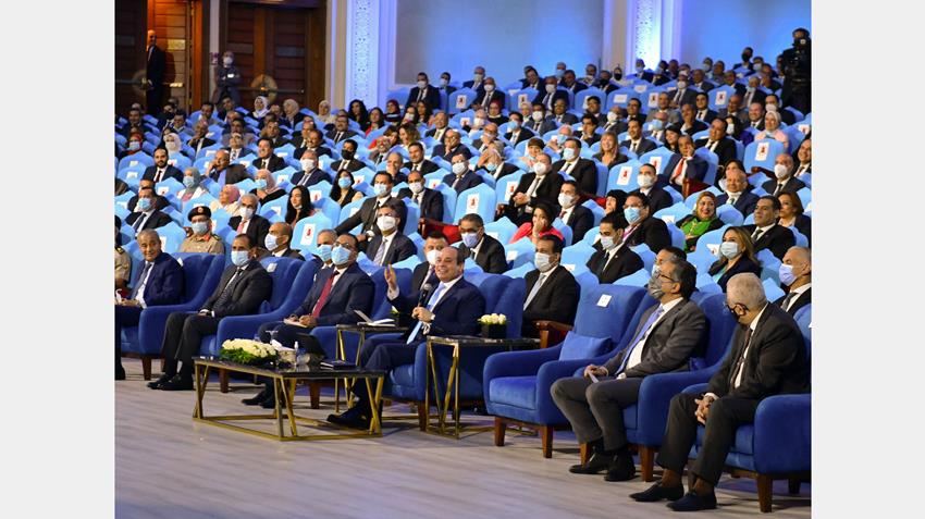 الرئيس عبد الفتاح السيسي يفتتح عدد من مشروعات "مصر الرقمية" لوزارة الاتصالات وتكنولوجيا المعلومات 06/07/2022