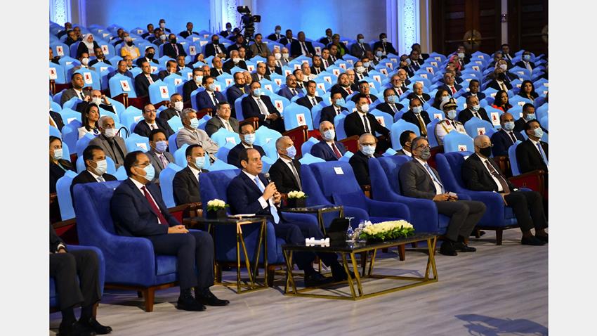 الرئيس عبد الفتاح السيسي يفتتح عدد من مشروعات "مصر الرقمية" لوزارة الاتصالات وتكنولوجيا المعلومات 06/07/2022