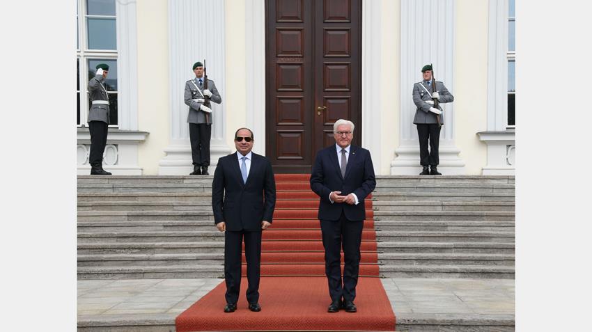 President El-Sisi Meets with President of the Federal Republic of Germany