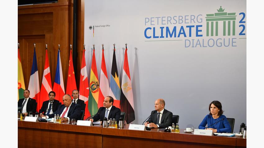 President El-Sisi’s Speech at the High-Level Session of Petersberg ...